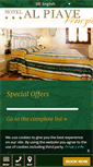 Mobile Screenshot of hotelalpiave.com